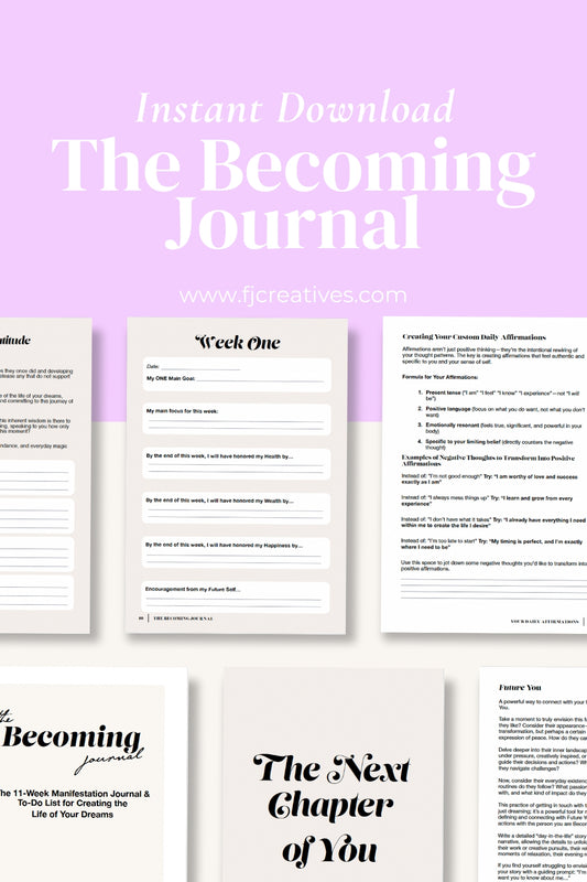 (Digital Edition) The Becoming Journal